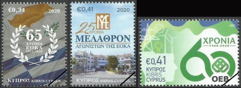 Postzegels Cyprus 2020-8