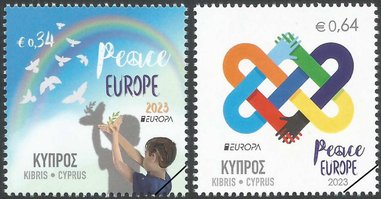 Postzegels Cyprus 2023-4