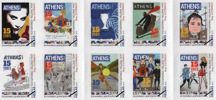 Postzegels Griekenland 2019-6a