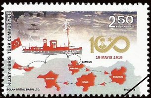 Postzegels Noord-Cyprus 2019-3